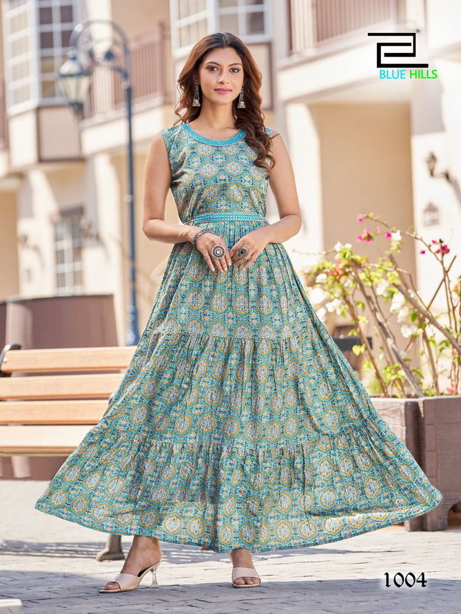 Sunshine Vol 20 By Blue Hills Anarkali Kurtis Catalog